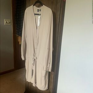 Chic stylish romper/shorts with tie waist